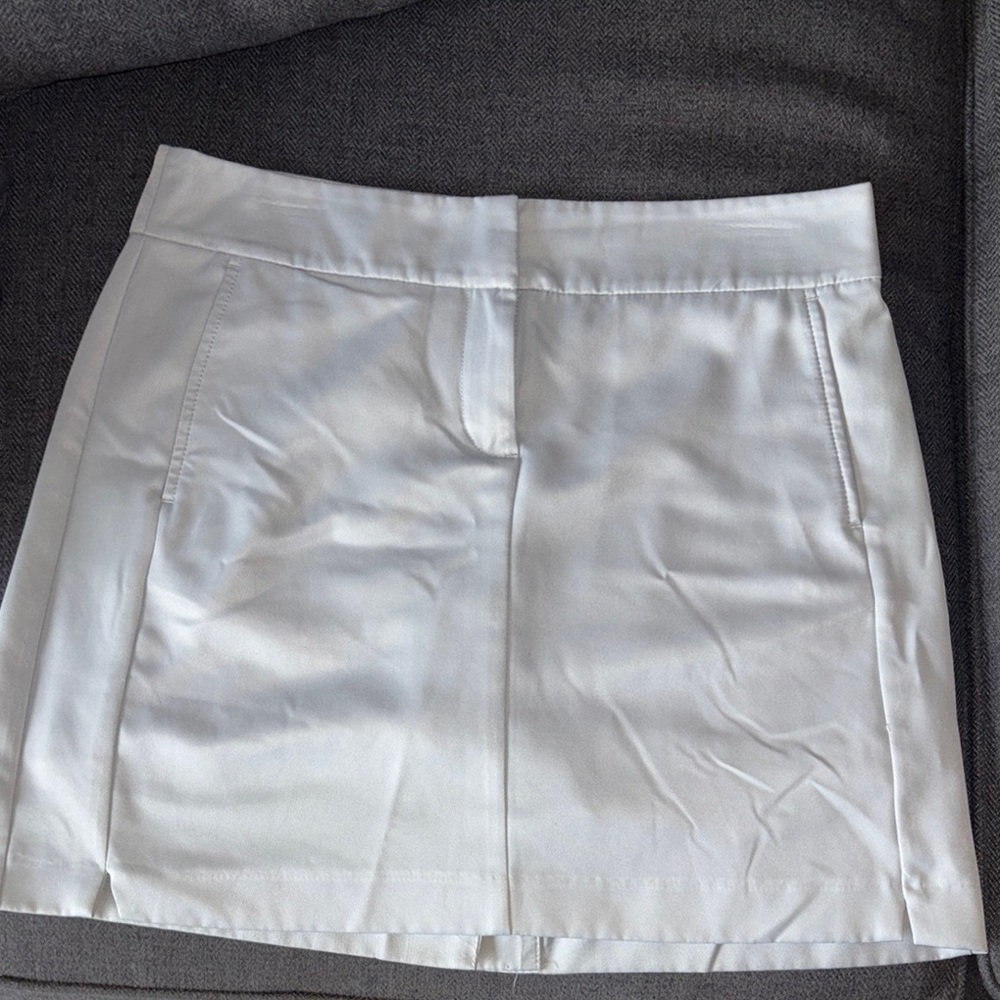 White Mini Skirt